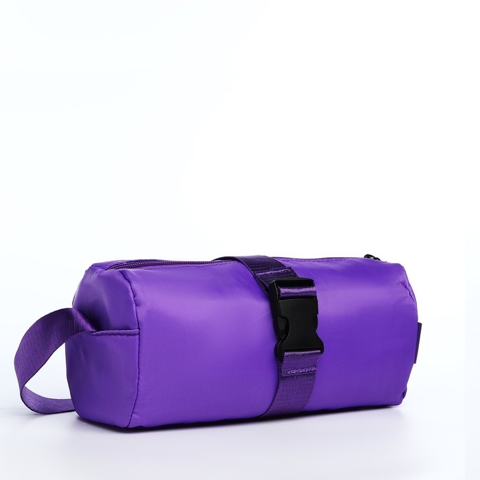 Сумка молодёжная на молнии, цвет сиреневый Сумка молодёжная на молнии, цвет сиреневый