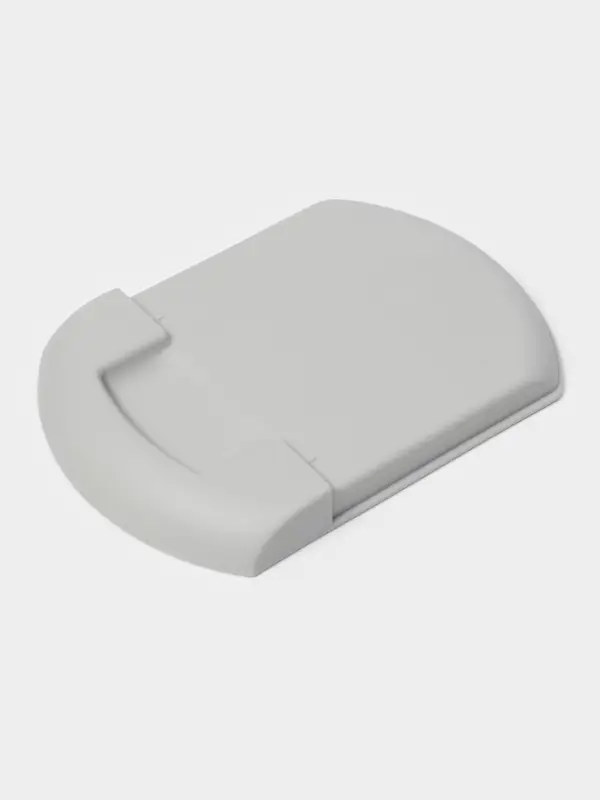 Ёршик для унитаза SAVANNA, настенный, силиконовый, с ёмкостью для моющего средства, 10.5&times;10.5&times;41 см, белый