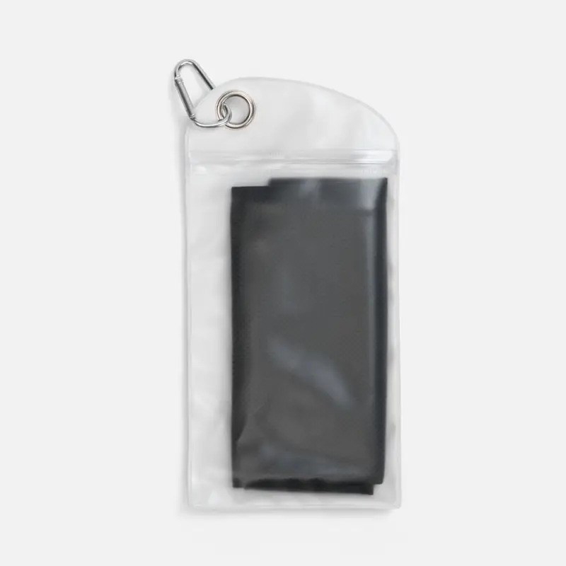 Охлаждающее полотенце Baffin, черное Охлаждающее полотенце Baffin, черное