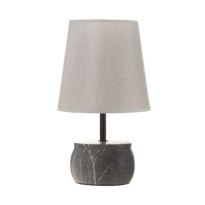 Настольная лампа Настольная лампа "Энель" E14 40Вт серый 18,5х18,5х32 см RISALUX