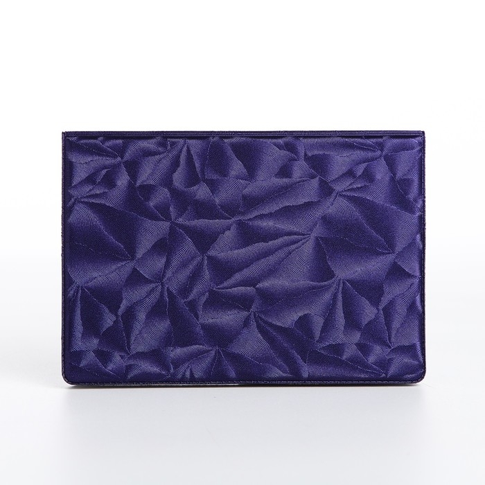 Обложка для паспорта, цвет фиолетовый Обложка для паспорта, цвет фиолетовый