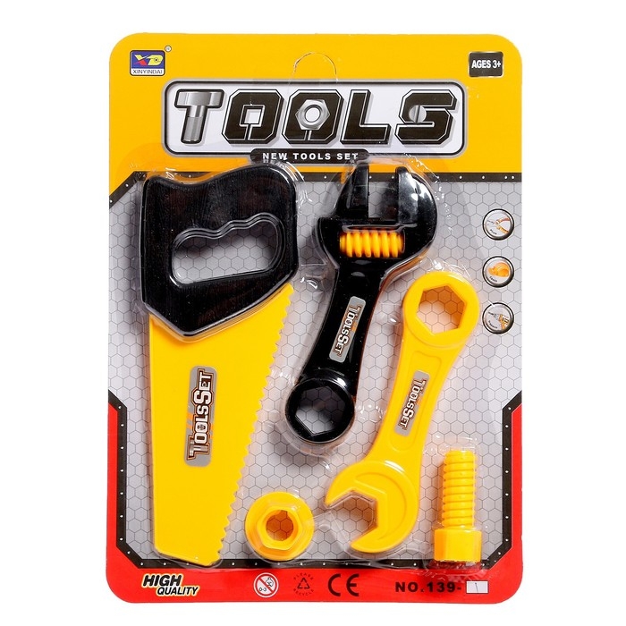 Набор инструментов «Умелец», 5 элементов Набор инструментов «Умелец», 5 элементов