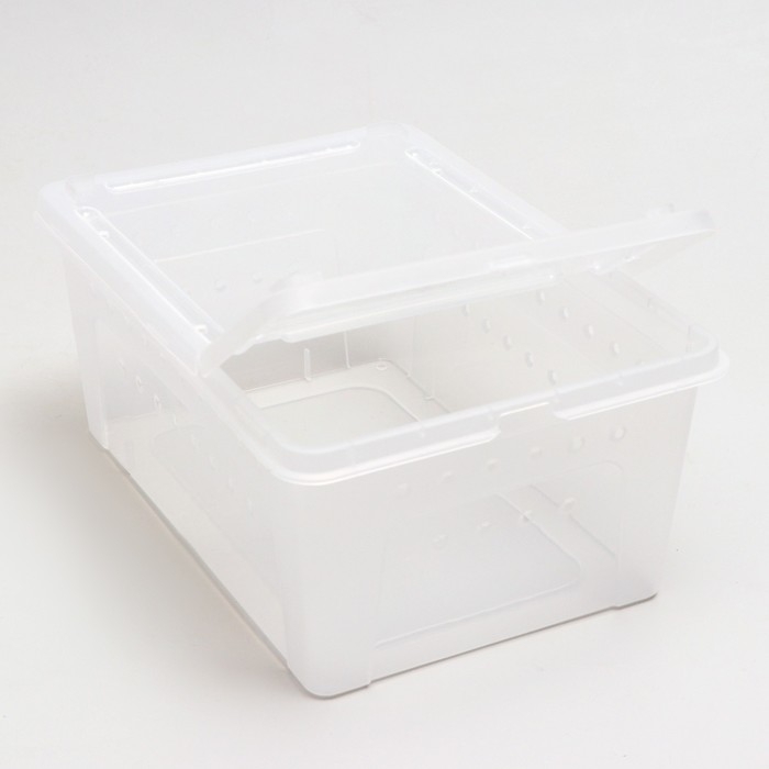 Переноска - отсадник для рептилий, 26 х 17,5 х 11,5 см Переноска - отсадник для рептилий, 26 х 17,5 х 11,5 см