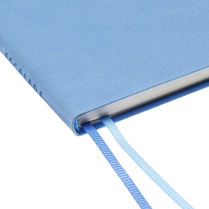 Еженедельник датированный 2025 года, 181х127 мм, 64 листа ESCALADA, мягкая обложка из искусственной кожи, блинтовое тиснение, кремовый блок 70 г/м², голубой Еженедельник датированный 2025 года, 181х127 мм, 64 листа ESCALADA, мягкая обложка из искусственной кожи, блинтовое тиснение, кремовый блок 70 г/м², голубой