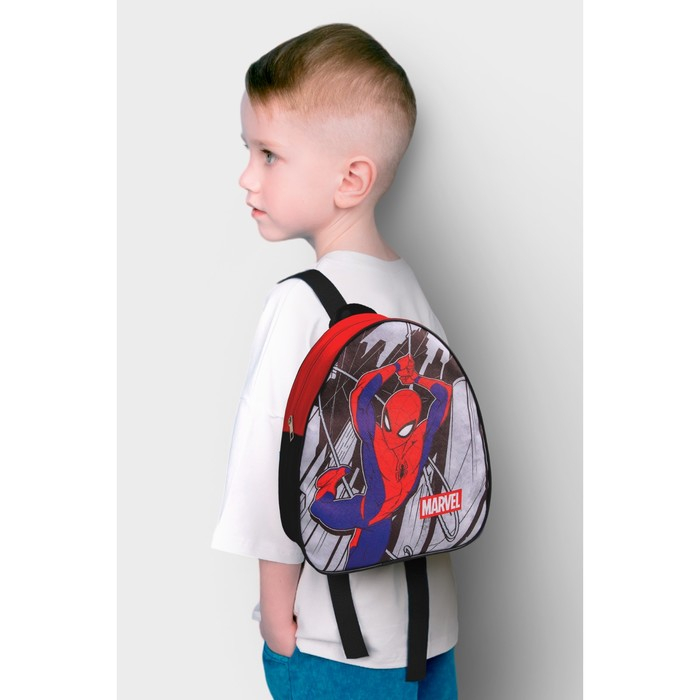 Рюкзак детский, 23х21х10 см, Человек-паук Рюкзак детский, 23х21х10 см, Человек-паук