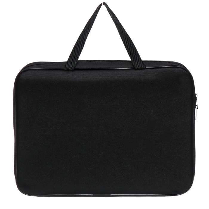 Папка для труда А4, 335 х 260 х 60 мм, с ручками текстиль, ПВХ, Calligrata "Панда"