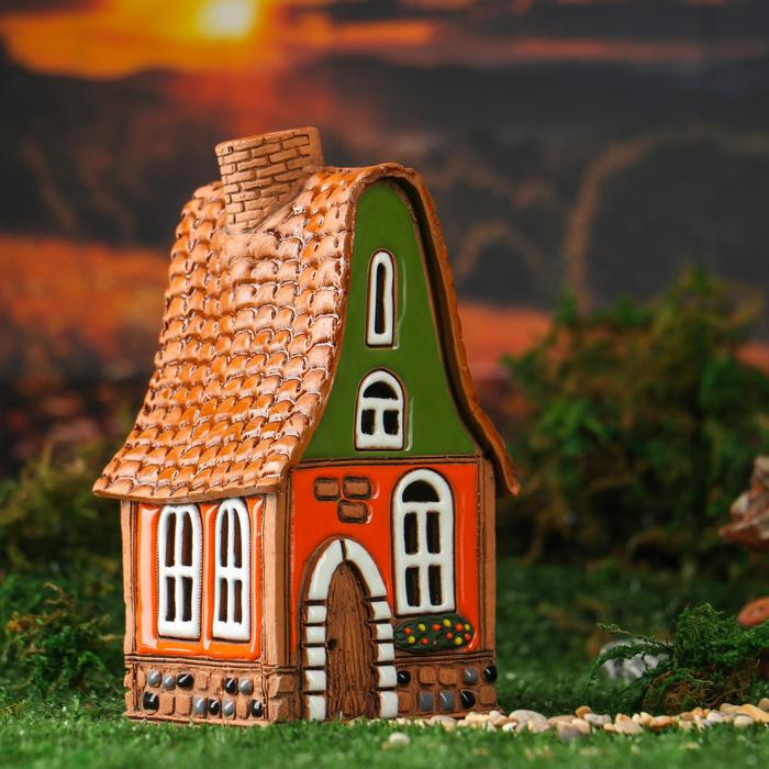 Аромалампа Домик «Колокольчик», ручная работа, микс, 16 см Аромалампа Домик «Колокольчик», ручная работа, микс, 16 см