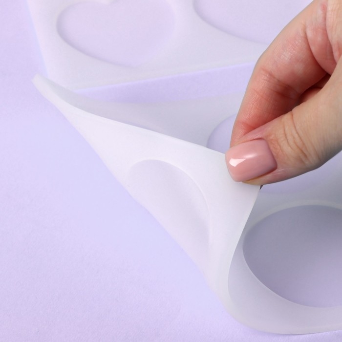 Набор форм для шоколада, 2 шт, силикон, 23×12 см, цвет прозрачный Набор форм для шоколада, 2 шт, силикон, 23×12 см, цвет прозрачный