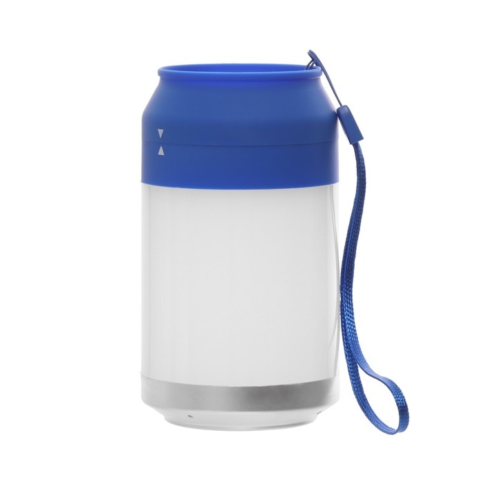 Ночник Ночник "Фоси" LED 5 режимов от батареек 3хААА бело-синий 6,5х6,5х11,5 см