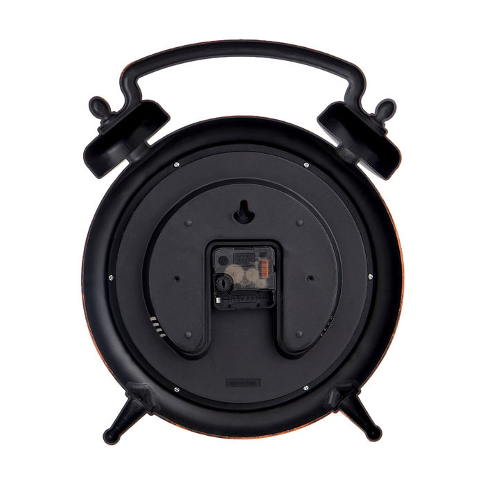 Часы настенные, серия: Интерьер, Часы настенные, серия: Интерьер, "Большой будильник", плавный ход, 38 х 28 см