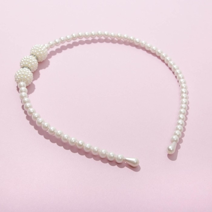 Ободок для волос жемчужный Ободок для волос жемчужный "Космос внутри тебя"