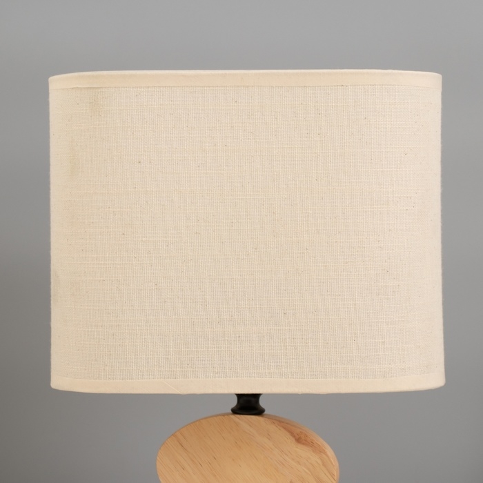 Лампа настольная Лампа настольная "Клауд" 1х40Вт Е27 светлое дерево 12х24,8х38см