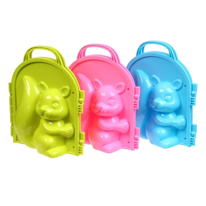 Новогодний подарок. Снежколеп-песколеп «Белочка» + волшебный снег 20 г., цвета МИКС, на новый год Новогодний подарок. Снежколеп-песколеп «Белочка» + волшебный снег 20 г., цвета МИКС, на новый год