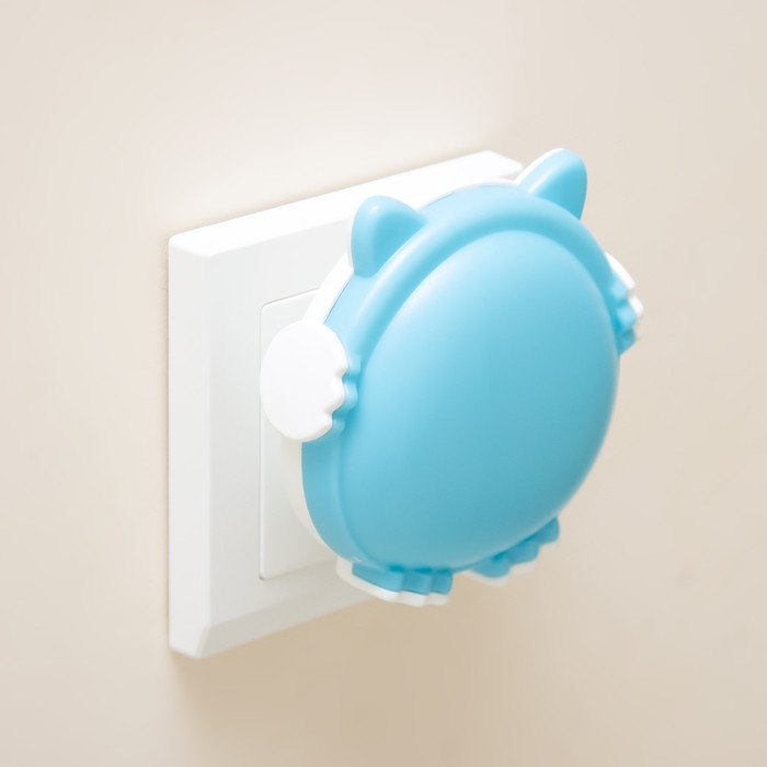 Ночник "Медвежонок" LED 1Вт синий 8х6х9 см RISALUX