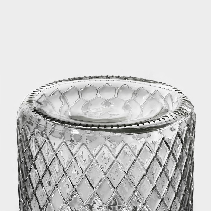 Банка стеклянная для хранения сыпучих продуктов «Премиум», 850 мл, 11×12 см, с металлической крышкой Банка стеклянная для хранения сыпучих продуктов «Премиум», 850 мл, 11×12 см, с металлической крышкой