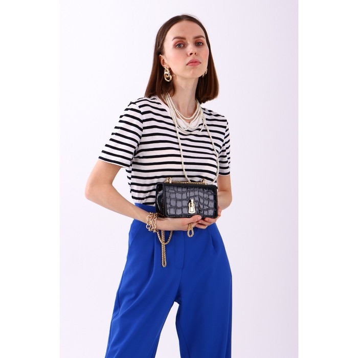 Сумка-мессенджер на застёжке, цвет чёрный Сумка-мессенджер на застёжке, цвет чёрный