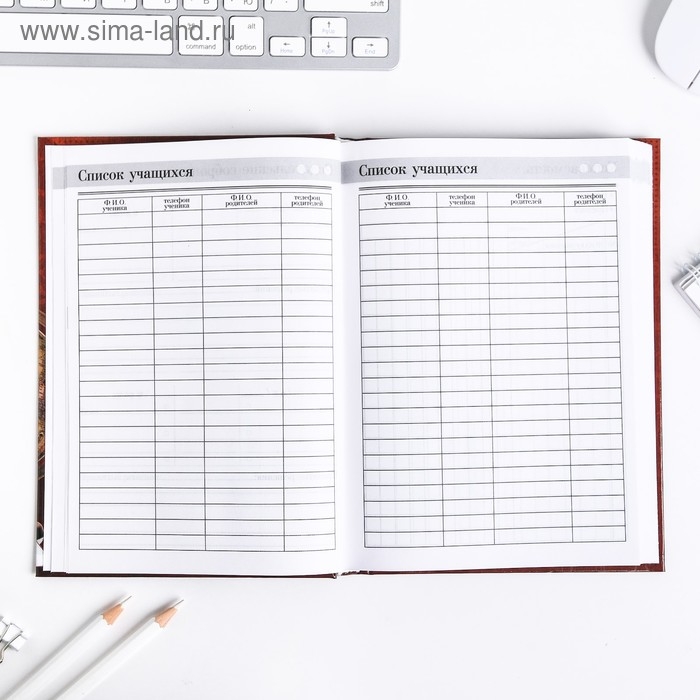 Ежедневник «Учителю: Ежедневник учителя», твёрдая обложка картон 7БЦ, формат А5, 160 листов