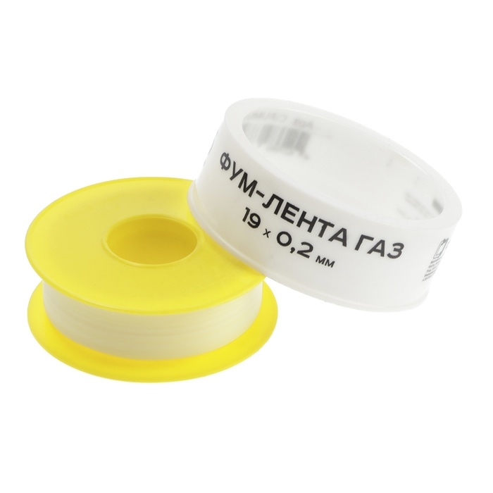 ФУМ-лента  ФУМ-лента "СТМ" ГАЗ, для газа, 19 х 0.2 мм, длина 15 м