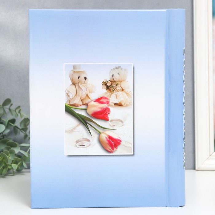 Фотоальбом магнитный 20 листов  Фотоальбом магнитный 20 листов "Цветы" МИКС