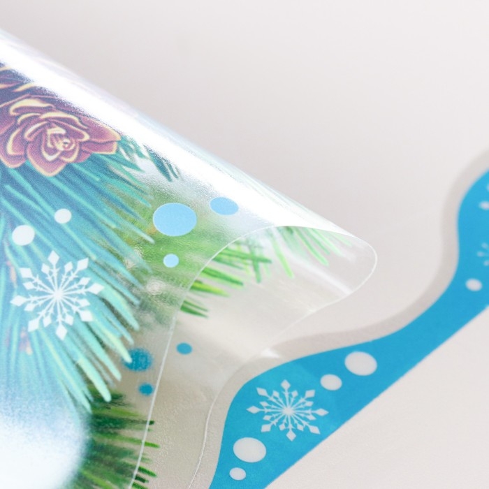 Набор наклеек оформительский  Набор наклеек оформительский "Снегири в лесу" 33,8х24,4см