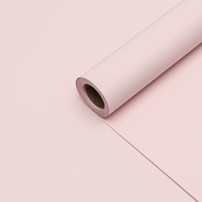 Плёнка матовая 0,5 x 10 м 65 мкм, пастельная серия Плёнка матовая 0,5 x 10 м 65 мкм, пастельная серия