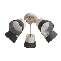 Люстра &laquo;Селена&raquo; 5хЕ27 40 Вт бело-золотой 54&times;54&times;25 см