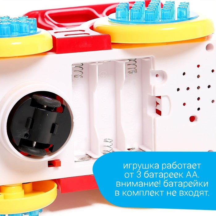 Музыкальная игрушка «Весёлый паровозик», звук, свет Музыкальная игрушка «Весёлый паровозик», звук, свет