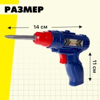 Набор инструментов «Слесарь», 8 элементов, цвет МИКС