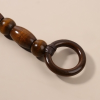 Ручки для сумки, 2 шт, 44,5 × 4,5 см, цвет коричневый