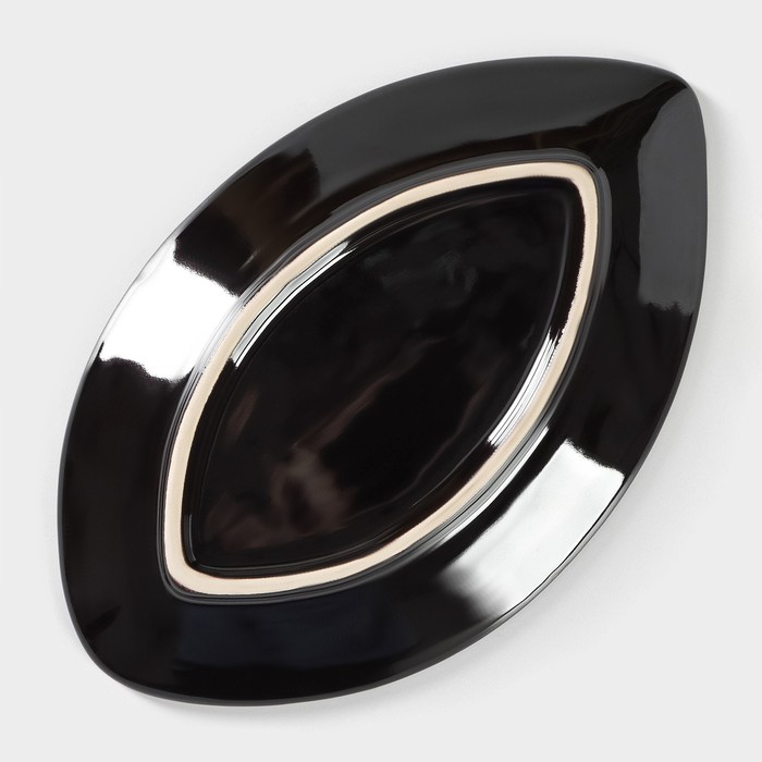 Салатник керамический «Лист», 20×12 см