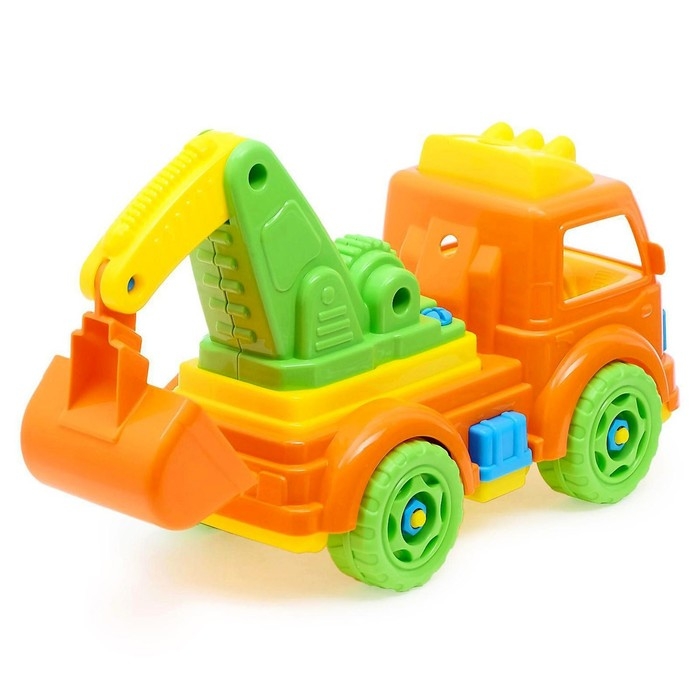 Автомобиль-конструктор «Экскаватор», 34 детали Автомобиль-конструктор «Экскаватор», 34 детали