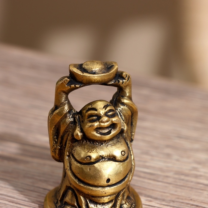 Сувенир Сувенир "Хотэй, руки вверх" латунь 4,5 см