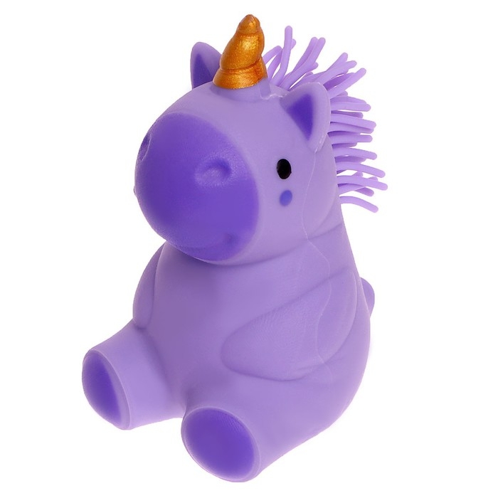 Антистресс сквиш мялка «Единорожка», с пастой, цвета МИКС, в шоубоксе Антистресс сквиш мялка «Единорожка», с пастой, цвета МИКС, в шоубоксе