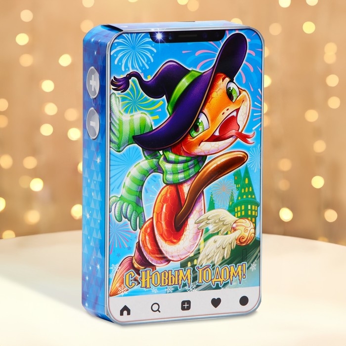 Новый год. Подарочная коробка новогодняя Гарри 12,7 х 4,5 х 21,5 см. Новый год. Подарочная коробка новогодняя Гарри 12,7 х 4,5 х 21,5 см.