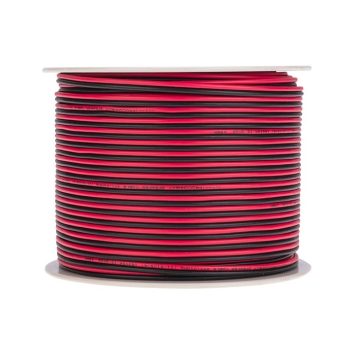 Кабель акустический PROconnect 2 х 1,00 мм², красно-черный, 100 м Кабель акустический PROconnect 2 х 1,00 мм², красно-черный, 100 м