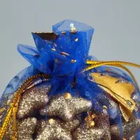 Мешочек подарочный органза &laquo;Волшебный лес&raquo;, 10 х 12 см +/- 1.5 см