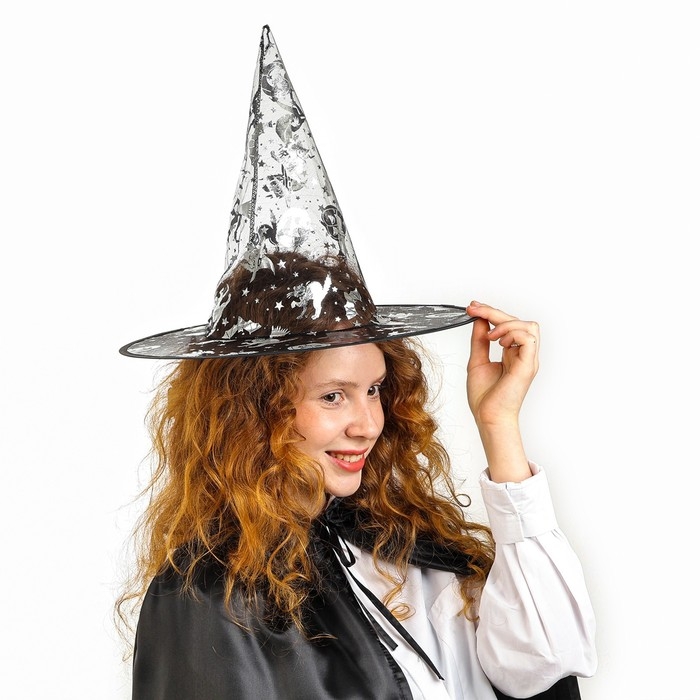 Карнавальная шляпа «Хеллоуин» цвета МИКС Карнавальная шляпа «Хеллоуин» цвета МИКС