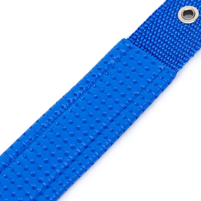 Ошейник Ошейник "Комфорт" комбинированный, 58 х 3 см, ОШ 45-52 см, синий