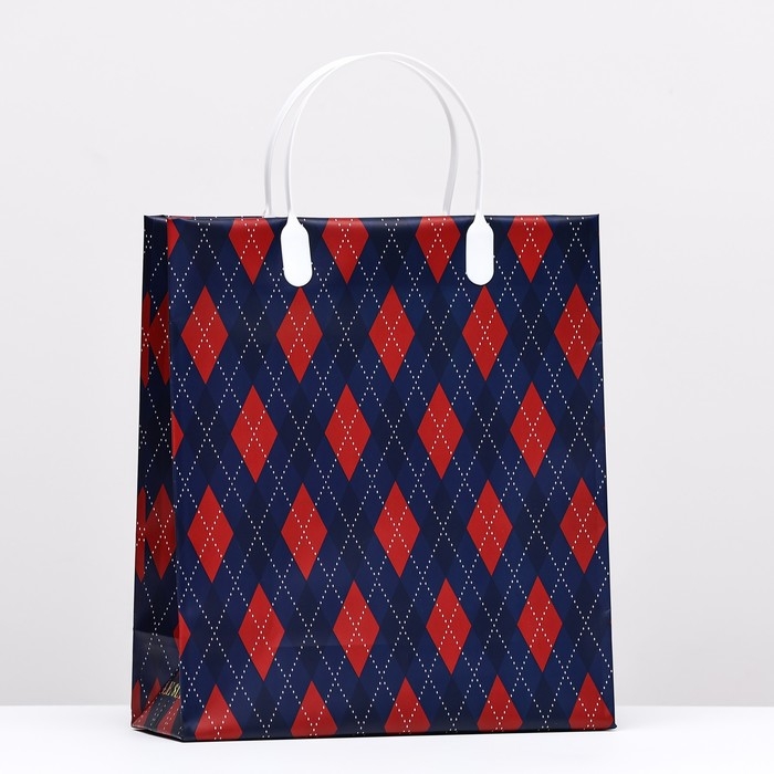 Пакет Пакет "Мужской", мягкий пластик, 26 x 23 см, 110 мкм