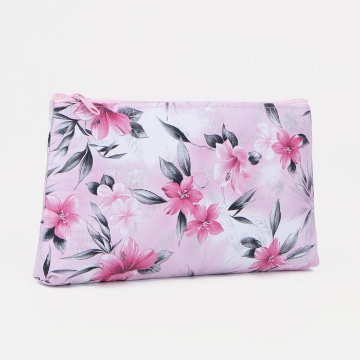 Косметичка на молнии, цвет розовый Косметичка на молнии, цвет розовый