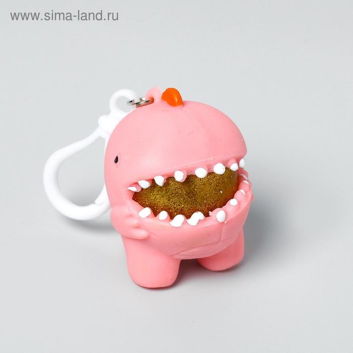 Мялка «Зубастик», на брелоке, цвета МИКС Мялка «Зубастик», на брелоке, цвета МИКС