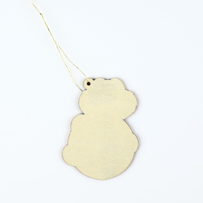 Ёлочная игрушка новогодняя «2025», на Новый год, светится в темноте, дерево, 7,8 х 9,5 см Ёлочная игрушка новогодняя «2025», на Новый год, светится в темноте, дерево, 7,8 х 9,5 см