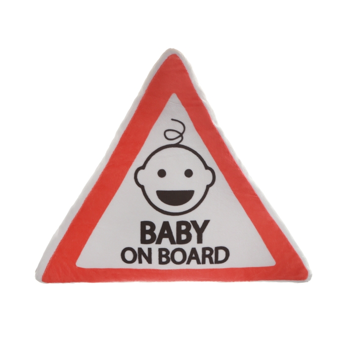 Подушка автомобильная МАТЕХ ATTENTION LINE, BABY ON BOARD, 35 х 35 х 10 см, белый Подушка автомобильная МАТЕХ ATTENTION LINE, BABY ON BOARD, 35 х 35 х 10 см, белый