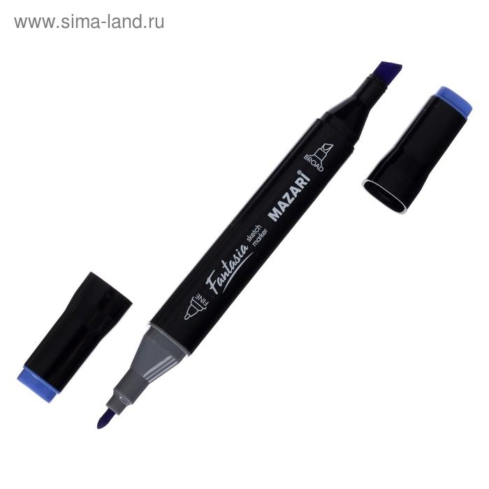 Маркеры для скетчинга двусторонние Mazari Fantasia, 204 цвета (2 маркера-блендера) Маркеры для скетчинга двусторонние Mazari Fantasia, 204 цвета (2 маркера-блендера)
