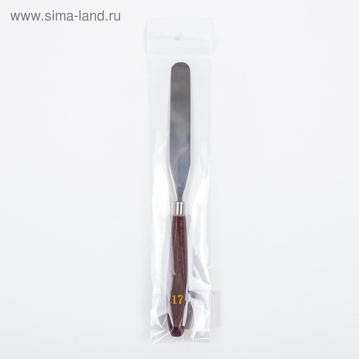 Мастихин №17, лопатка 120 х 18 мм Мастихин №17, лопатка 120 х 18 мм