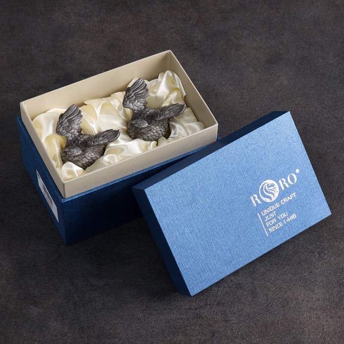 Набор из 2-х стопок-перевертышей Набор из 2-х стопок-перевертышей "Куропатка", d=4.5см h=8.5см