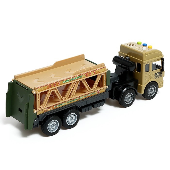 Грузовик инерционный &laquo;Армия&raquo;, трансформируется, свет, звук