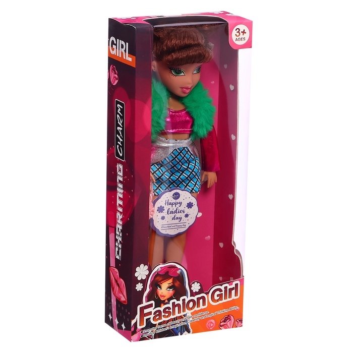 Кукла шарнирная «Стильная девчонка», МИКС