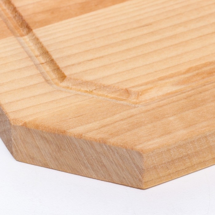 Доска разделочная «Гайка» малая (кровосток) 30х18х1,8 см Доска разделочная «Гайка» малая (кровосток) 30х18х1,8 см