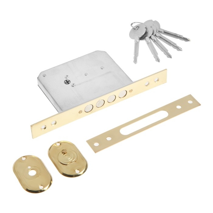 Замок врезной VZ002, 5 ключей Замок врезной VZ002, 5 ключей